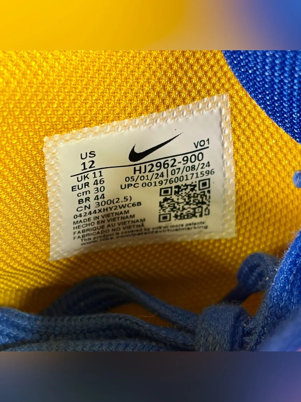 Size 12 Nike LeBron Witness 8 “I Promise School” HJ2962-900